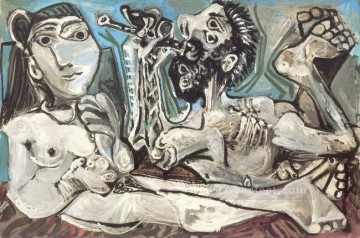 Desnudo Painting - Serenata L aubade 3 1967 Desnudo abstracto